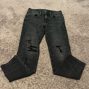 Men’s black American eagle jeans